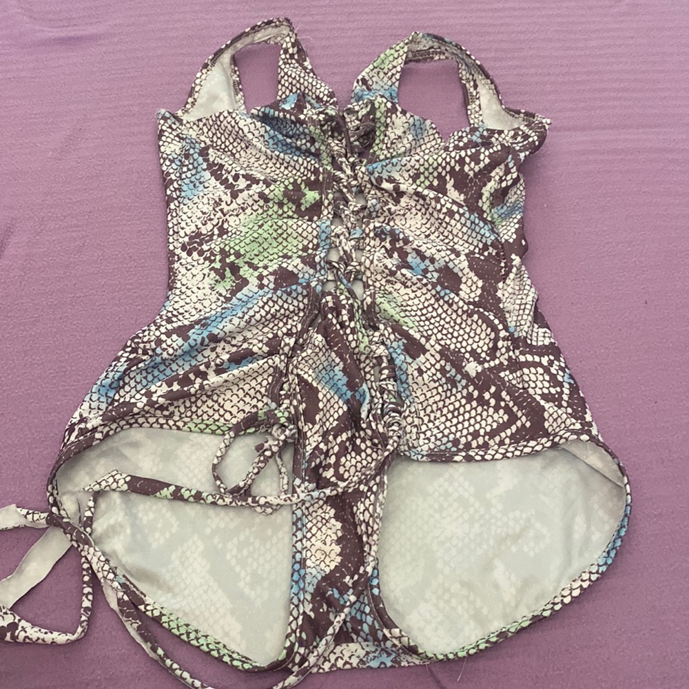 One Piece Swimsuits for Women Cutout adjustable